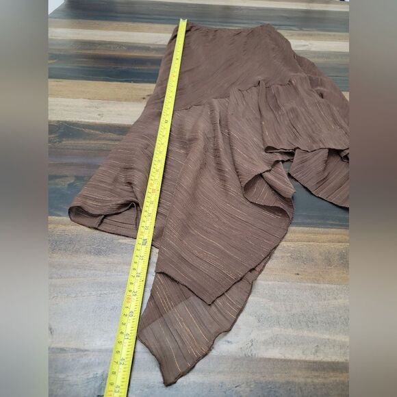 R&M Richards Vintage Y2K Asymmetrical Suit Set Blouse And Midi Skirt Size M - Picture 8 of 8